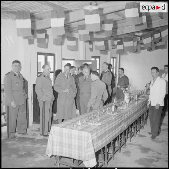 Inauguration du bordj Sergent Couturier. [Description en cours]