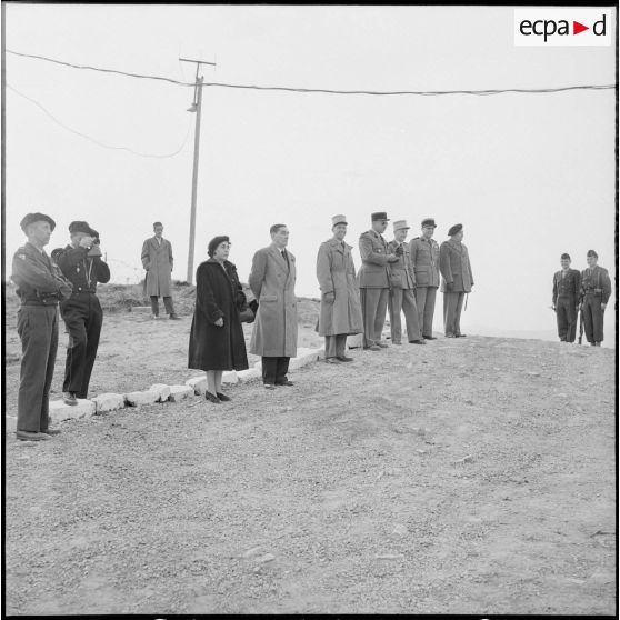 Inauguration du bordj Sergent Couturier. [Description en cours]