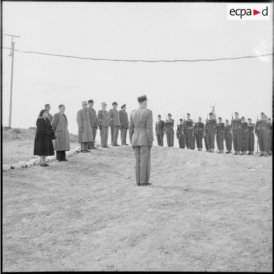 Inauguration du bordj Sergent Couturier. [Description en cours]