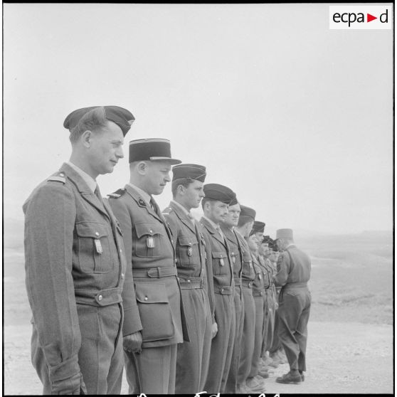 Inauguration du bordj capitaine Rageau. [Description en cours]