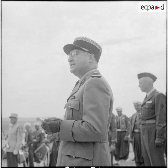 Inauguration du bordj capitaine Rageau. [Description en cours]