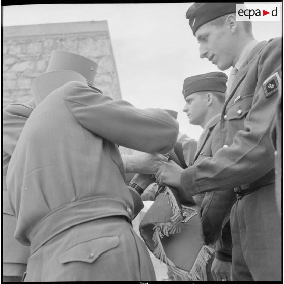 Inauguration du bordj capitaine Rageau. [Description en cours]