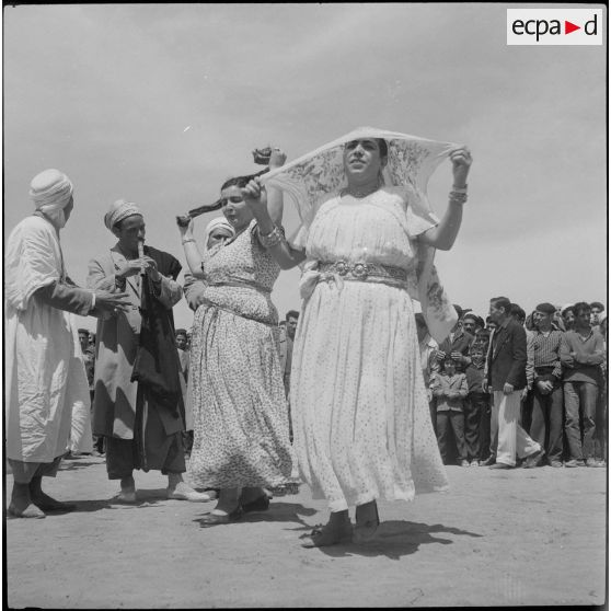 Fêtes de l'Aïd El-Seghir à Maison-Carrée. [Description en cours]