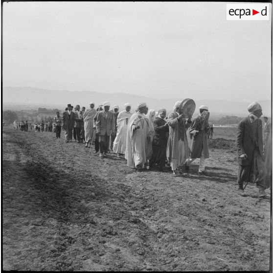 Fêtes de l'Aïd El-Seghir à Maison-Carrée. [Description en cours]