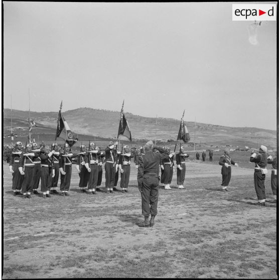 Fête du 1er régiment de tirailleurs algériens (RTA) à Boghari. [Description en cours]