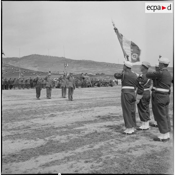 Fête du 1er régiment de tirailleurs algériens (RTA) à Boghari. [Description en cours]