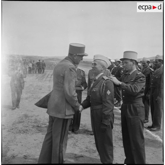 Fête du 1er régiment de tirailleurs algériens (RTA) à Boghari. [Description en cours]