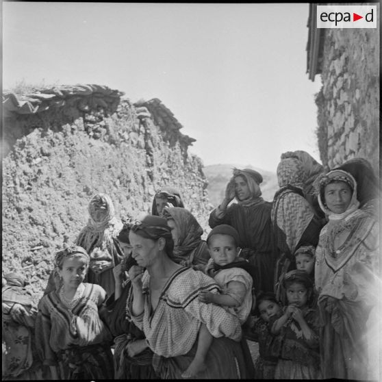 Fête de l'Aïd El-Seghir dans le village de Zaknoun. [Description en cours]