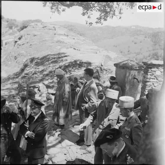 Fête de l'Aïd El-Seghir dans le village de Zaknoun. [Description en cours]