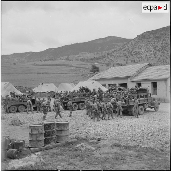 Opération avec le 60e RI. [Description en cours]
