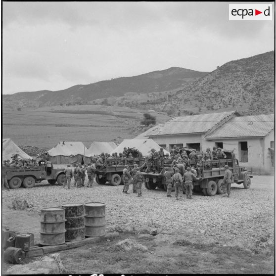 Opération avec le 60e RI. [Description en cours]