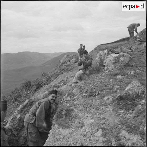 La 12e compagnie du 60e RI. [Description en cours]