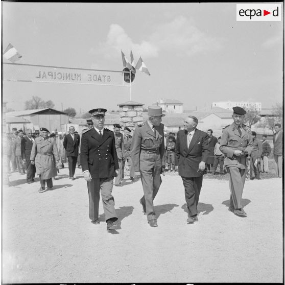 Inauguration du stade de Montcalm. [Description en cours].