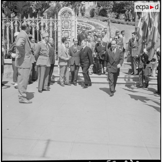Commémoration du 8 mai 1945 à Alger. [Description en cours]