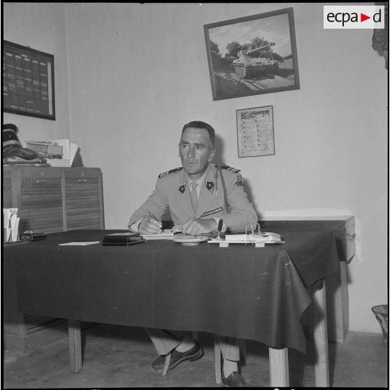 Cérémonie militaire à l’Alma. [Description en cours]
