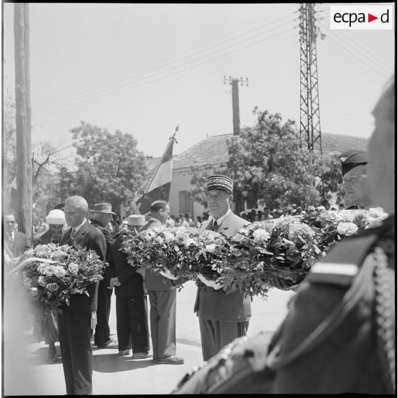 [Fête de Jeanne d'Arc et 2ème anniversaire de la 13ème division d'infanterie (DI) à Telagh]. [Description en cours]