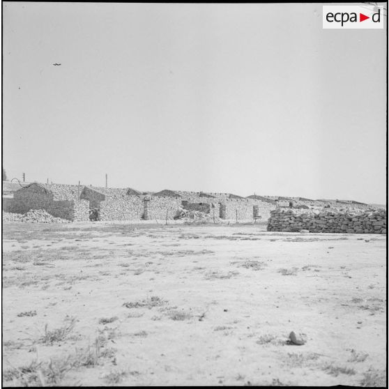 Le centre de regroupement de Boulet. [Description en cours]<br>