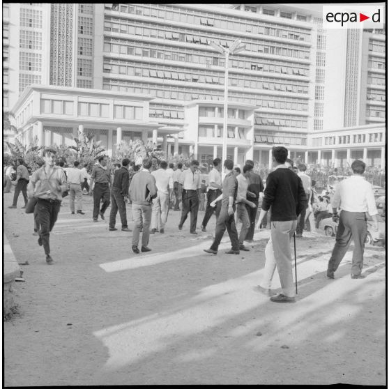 Manifestation à Alger. [Description en cours]