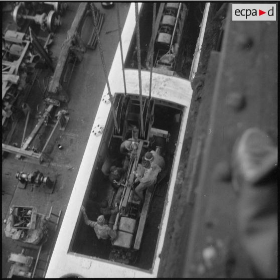 Activité quotidienne de l’Office des Chemins de Fer Algériens (CFA). [Description en cours]