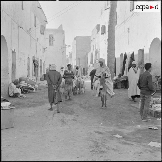 Ouargla. Marché.