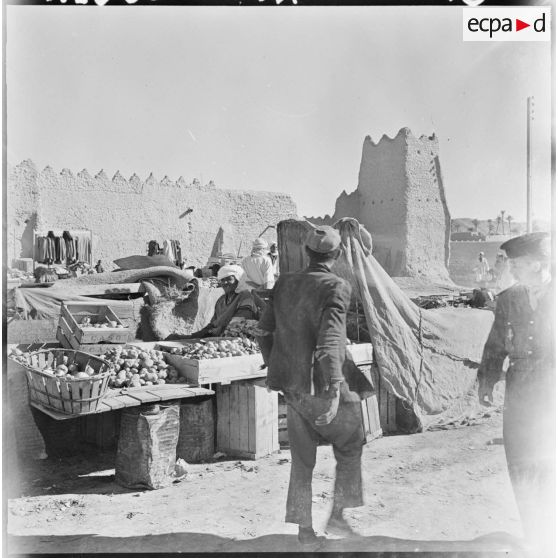 Colomb-Béchar. Marché.