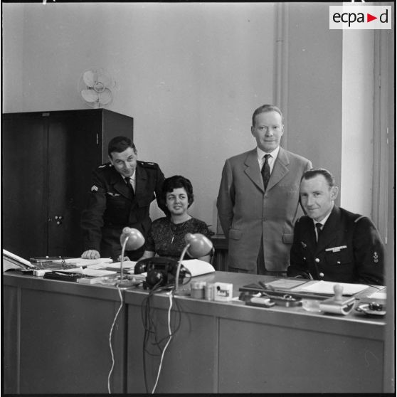 Alger. Etat-Major Interarmées (EMI). Des autorités.