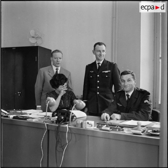 Alger. Etat-Major Interarmées (EMI). Des autorités.