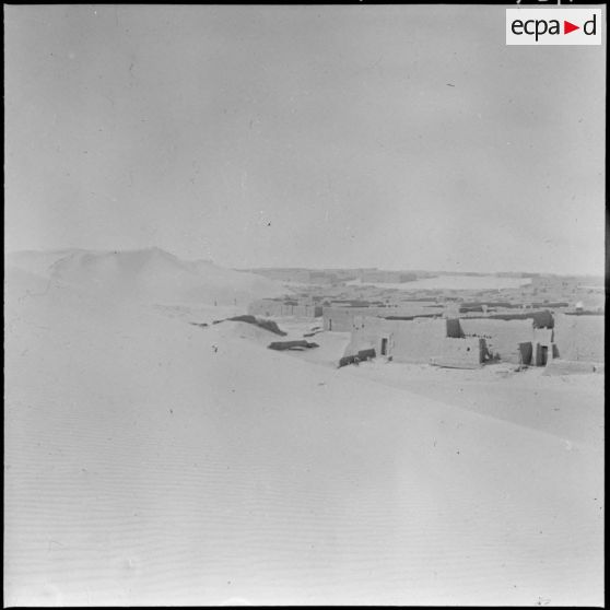 Ensablement de la ville d'In Salah.