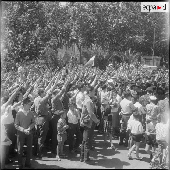 Visite d’une délégation du Comité de salut public d'Algérie en Corse. [Description en cours]