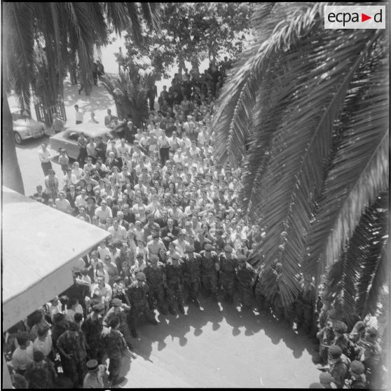 Visite d’une délégation du Comité de salut public d'Algérie en Corse. [Description en cours]