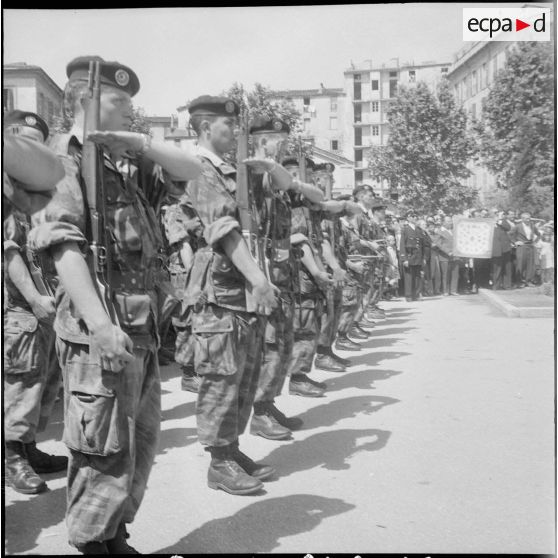 Visite d’une délégation du Comité de salut public d'Algérie en Corse. [Description en cours]