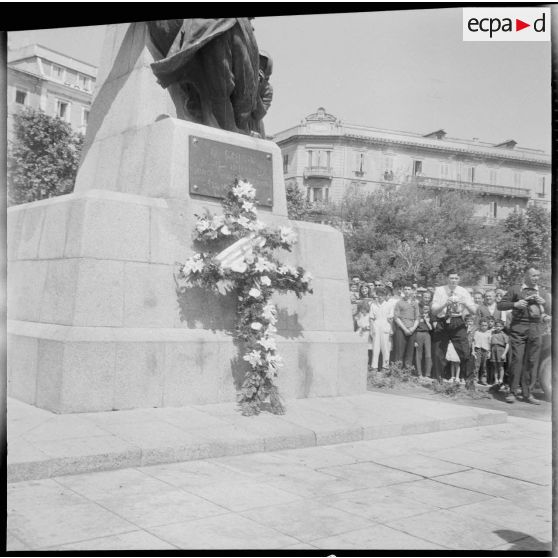 Visite d’une délégation du Comité de salut public d'Algérie en Corse. [Description en cours]