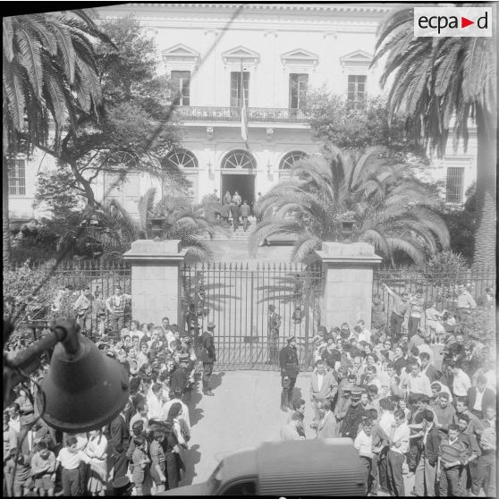 Visite d’une délégation du Comité de salut public d'Algérie en Corse. [Description en cours]