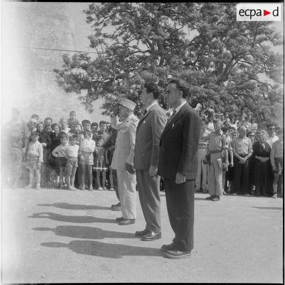 Visite d’une délégation du Comité de salut public d'Algérie en Corse. [Description en cours]
