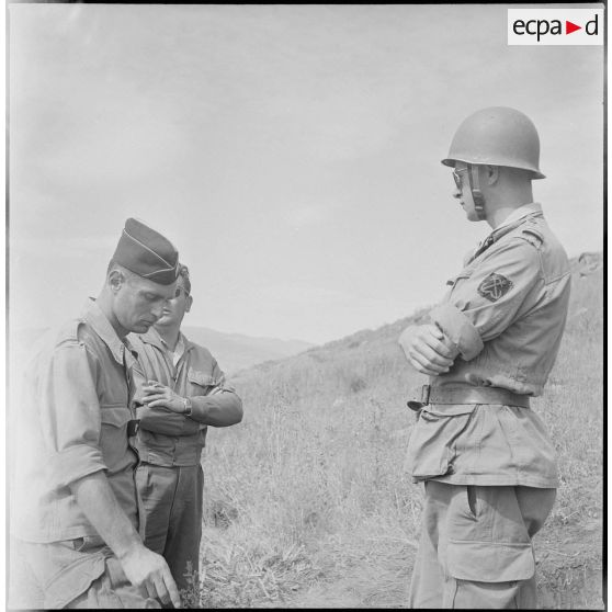 Vie quotidienne de fusiliers-marins. [Description en cours]