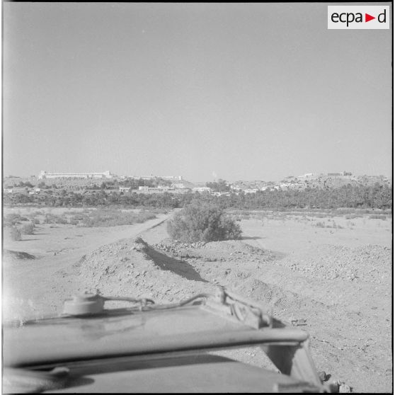La 1re compagnie saharienne d'infanterie (CSI) de Béni-Abbès. [Description en cours]