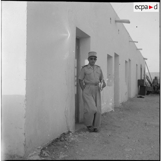 La 1re compagnie saharienne d'infanterie (CSI) de Béni-Abbès. [Description en cours]