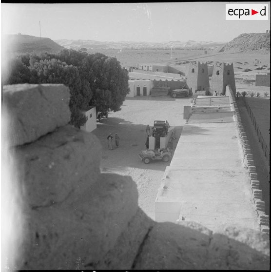 La 1re compagnie saharienne d'infanterie (CSI) de Béni-Abbès. [Description en cours]