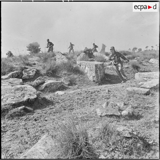 Commando Cobra. Entraînement de tir.