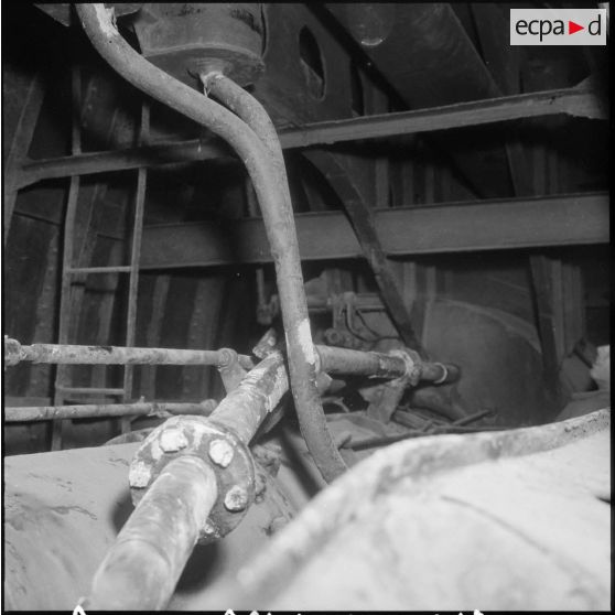 Alger. Avarie du sous-marin Laubie.