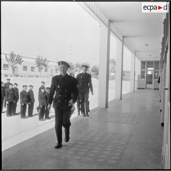 Koléa. Ecole militaire préparatoire nord-africaine. Des élèves.