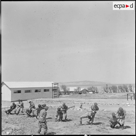 Cap Matifou. Centre Siroco. Entraînement.