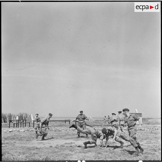 Cap Matifou. Centre Siroco. Entraînement.