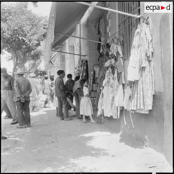 Tizi Ouzou. Quelques étalages Kabyles.