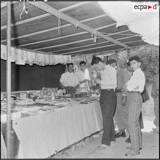 Le marché Kabyle dans la haute ville de Tizi Ouzou.