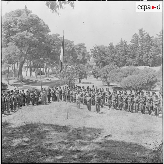 Préparation militaire supérieur (PMS) au camp du Lido à Hussein Dey et au camp de Beni Messous.