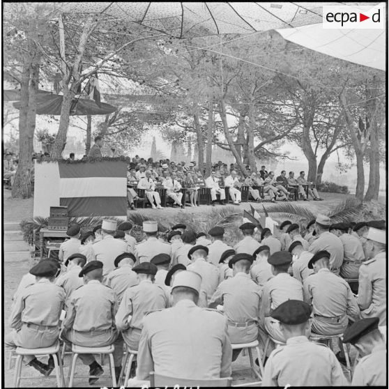 Koléa. Ecole militaire préparatoire nord-africaine (EMPNA). Distribution solennelle des prix.