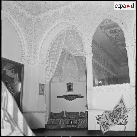 Casbah d'Alger. La chambre d'une habitation.