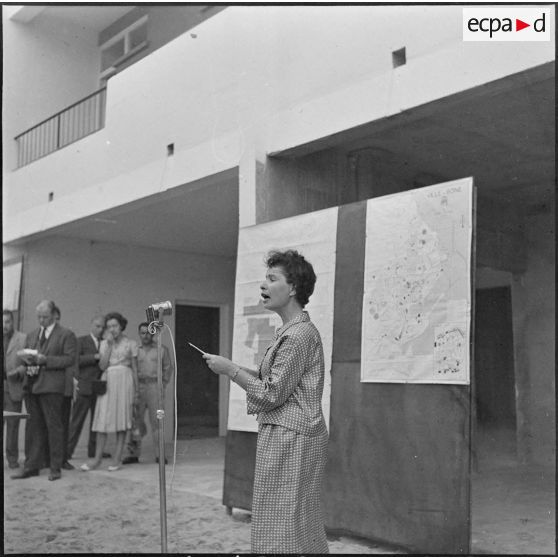 Bône. Nafissa Sid Cara a inauguré une cité nouvelle dite des "mille logements".