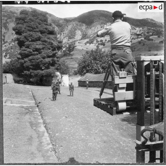 Rovigo. Tournage du film "Autodéfense".